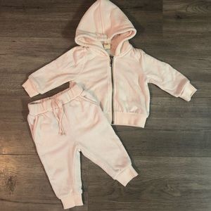 Tucker + Tate Hooded Zip-up Sweater and Pants 9M